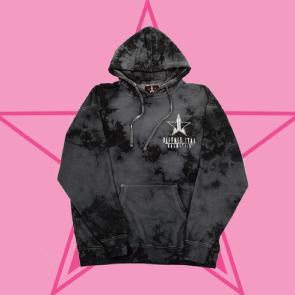 SOLD Jeffree Star onyx ice hoodie size 2XL